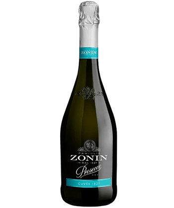 Zonin Cuvée 1821 Prosecco Spumante Brut is one of the world's most popular Proseccos. 
