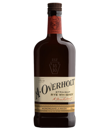 A. Overholt Monongahela Mash Straight Rye Whiskey