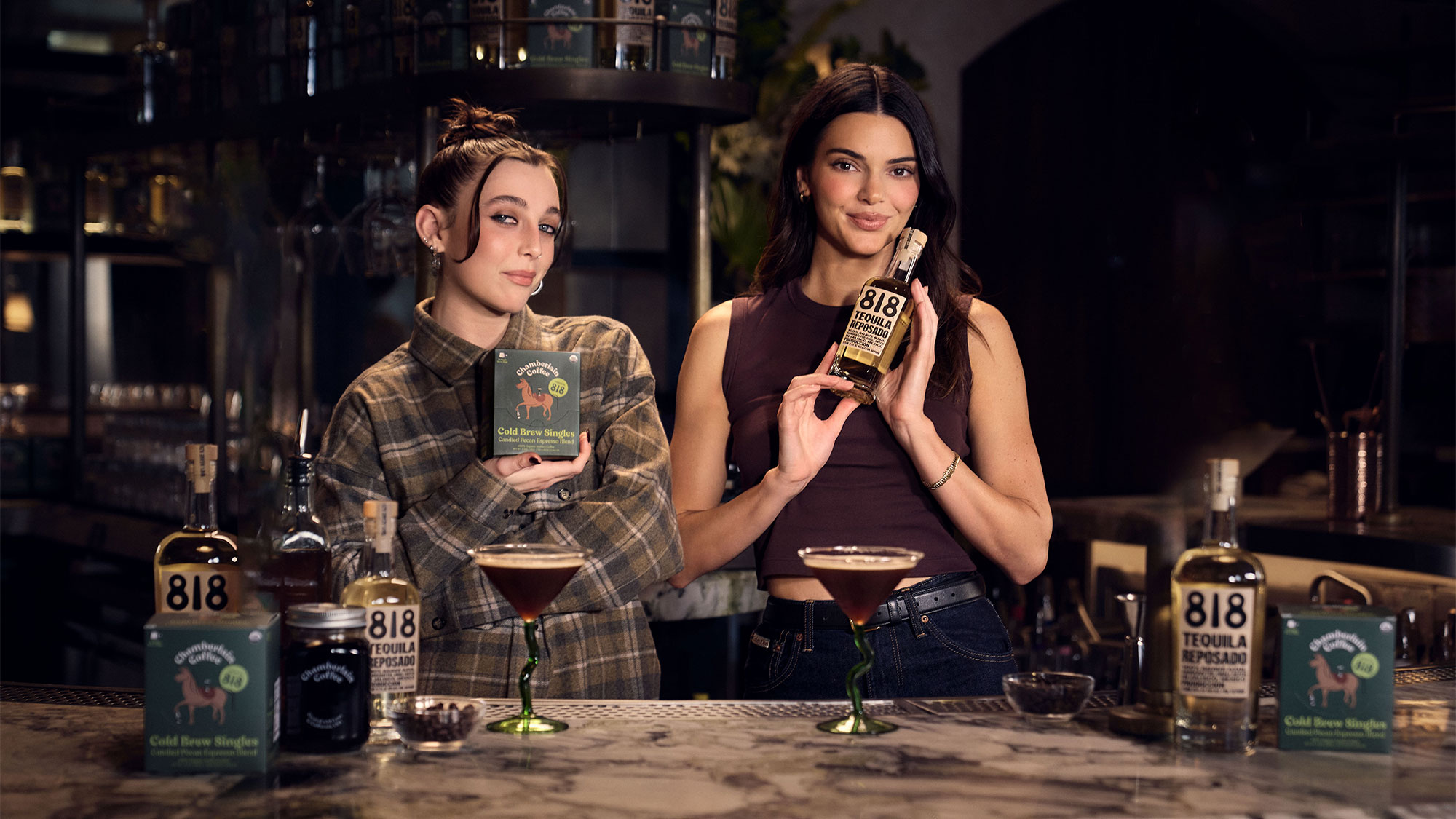 Kendall Jenner and Emma Chamberlain Launch Tequila Espresso Martini Kit