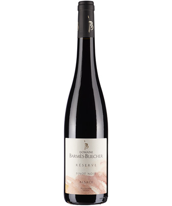 Domaine Barmès-Buecher Pinot Noir Reserve 2022 is one of the best Pinot Noirs for 2024. 