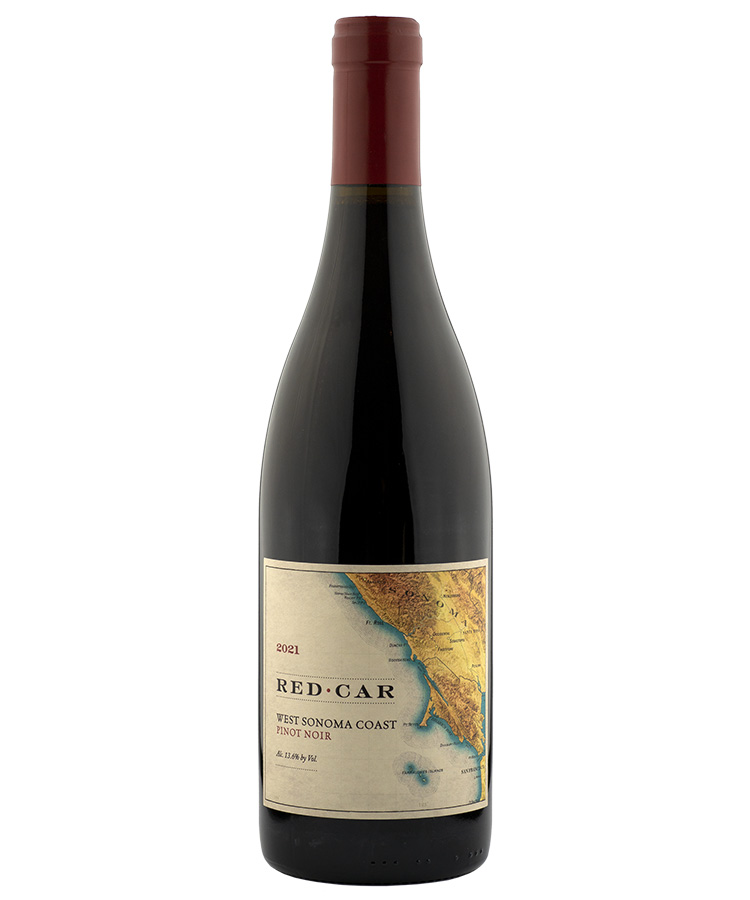 Red Car West Sonoma Coast Pinot Noir 2021 Review & Rating | VinePair