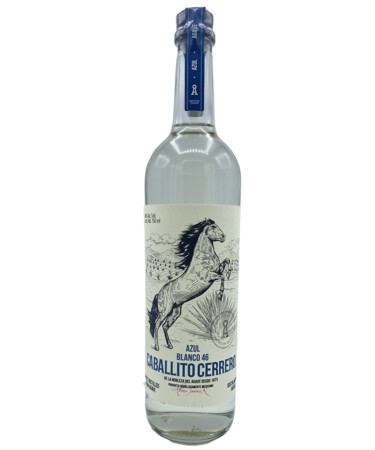 Caballito Cerrero Tequilana Weber Azul Blanco Destilado de Agave