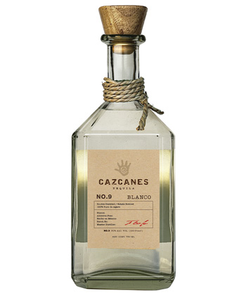 Cazcanes Tequila No. 9 Blanco is one of the best tequilas for 2024. 