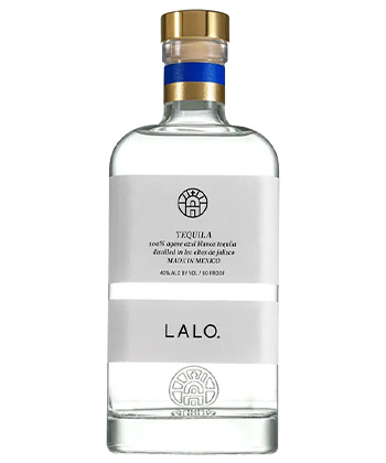 LALO Tequila Blanco is one of the best tequilas for 2024. 