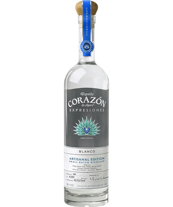 Tequila Corazón de Agave Expresiones Artisanal Blanco is one of the best tequilas for 2024. 