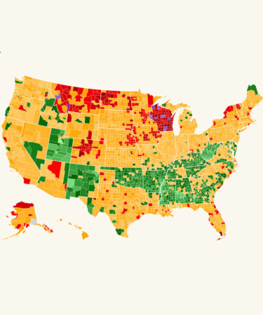 This Interactive Map Ranks Every County in America from Drunkest to Driest