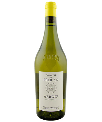 Domaine du Pélican Arbois Chardonnay 2021 is one of the best white wines from France's Jura region. 