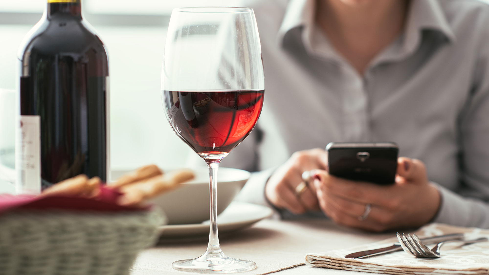 This Italian Restaurant Will Give You A Free Bottle of Wine If You Hand in Your Phone