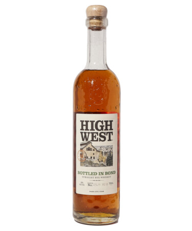 High West Bottled in Bond Rye Whiskey