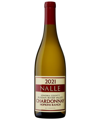 Nalle Winery Hopkins Ranch Chardonnay 2021 is one of the best Chardonnays for 2024. 