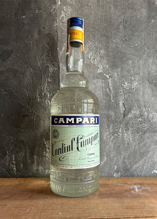 As recently as 1992 there was a white labeled, raspberry-flavored Campari simply known as Cordial Campari.
