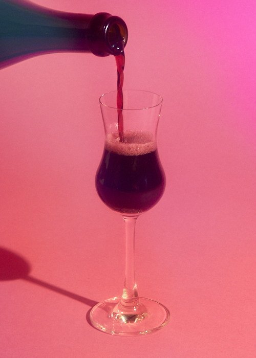 Lambrusco is a popular sweet red wine.