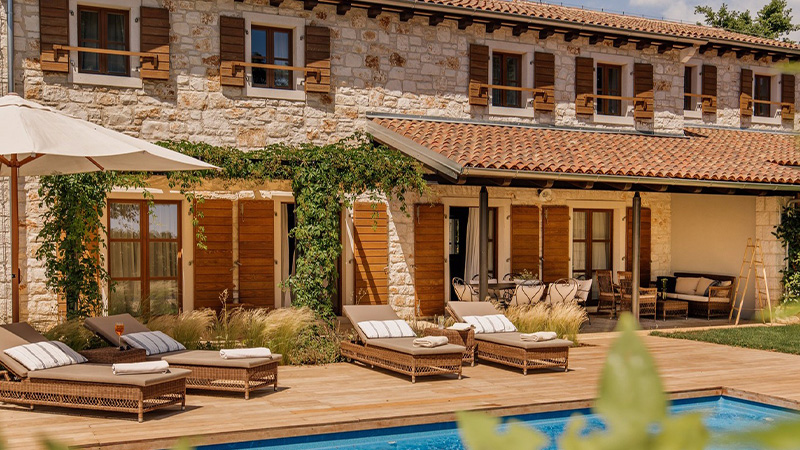 Meneghetti Wine Hotel & Winery in Bale, Croatia is one of the best winery hotels to stay at in 2024. 
