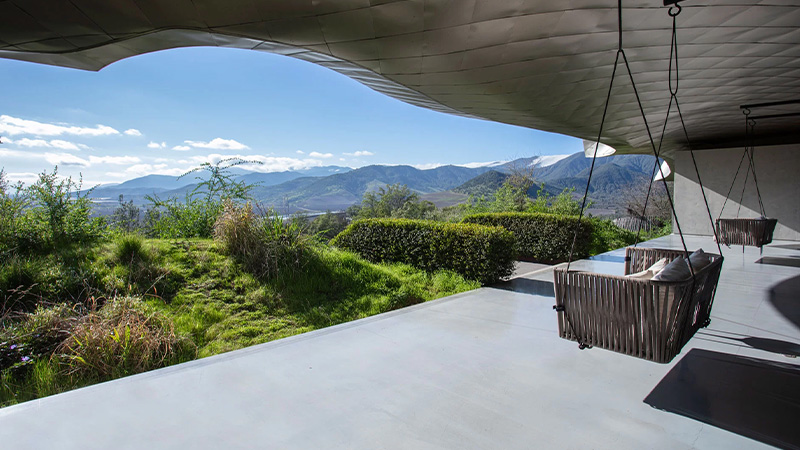 Viña Vik in Millahue, Chile is one of the best winery hotels to book in 2024. 