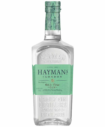 Hayman's Old Tom Gin is one of the best gins for mixing cocktails, according to bartenders. 