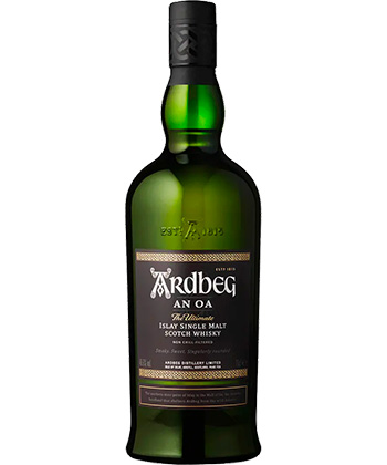 Ardbeg An OA is one of the best peated Scotches for beginners. 