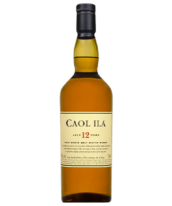 Caol Ila 12 is one of the best peated Scotches for beginners. 