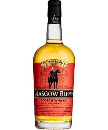 Compass Box Glasgow Blend is one of the best peated Scotches for beginners. 