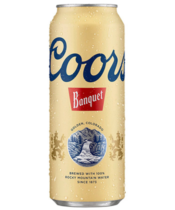 Coors Banquet is one of the best cheap beers, according to bartenders. 