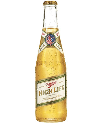 Miller High Life is one of the best cheap beers, according to bartenders. 