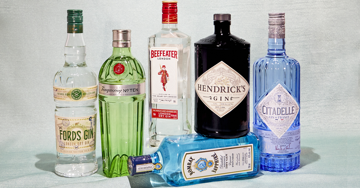 The 10 Most Popular Gin Brands In The World 