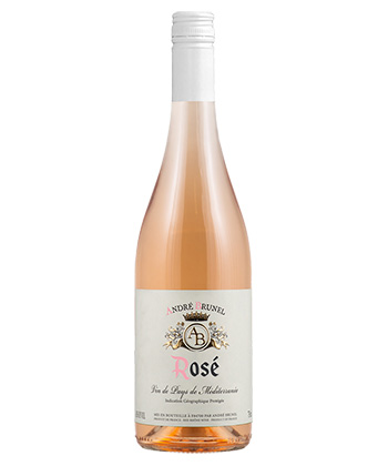 André Brunel Vin de Pays Rosé 2023 is one of the best rosé wines for 2024. 