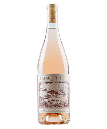 Presqu'ile Winery Santa Maria Valley Rosé 2023 is one of the best rosé wines for 2024. 