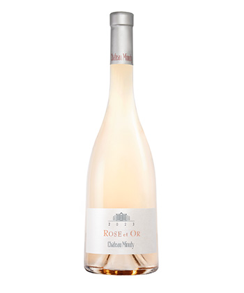 Château Minuty Rosé et Or 2023 is one of the best rosé wines for 2024. 