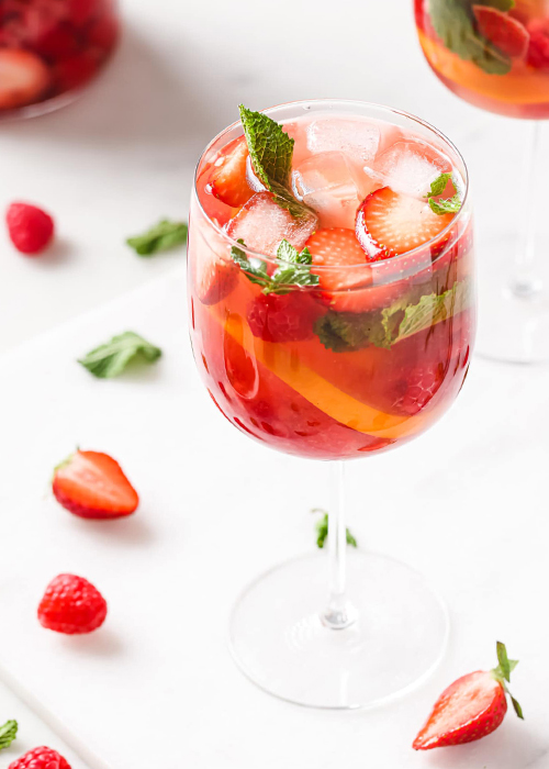 Rosé Sangria is one of the best White Sangria recipes. 