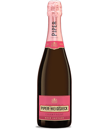 Piper-Heidsieck Champagne Rosé Brut NV is one of the best sparkling rosé wines for 2024. 