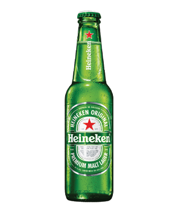 Heineken is one of the world's most popular pilsner brands. 