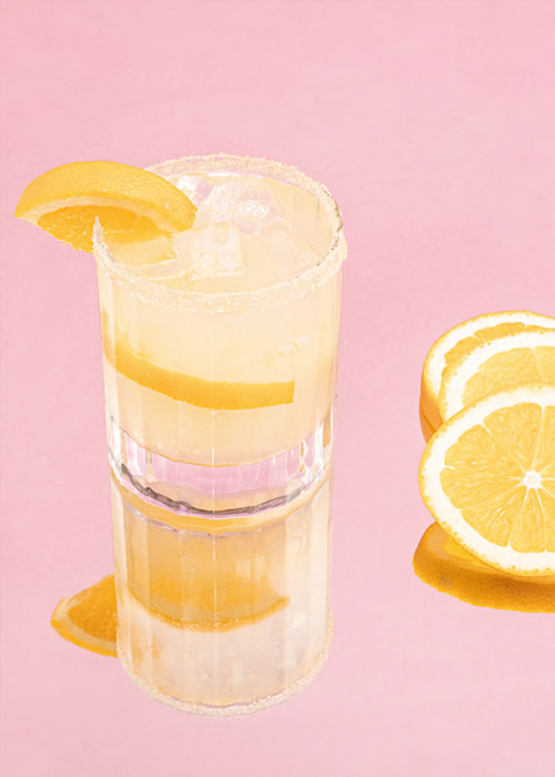 Martha Stewart’s Cointreau Kiss Cocktail is one of the most popular Cointreau cocktails. 