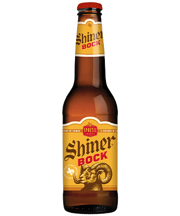 Shiner Bock is one of the most popular craft beer brands.