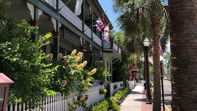The Florida House Inn is the oldest hotel in Florida. 