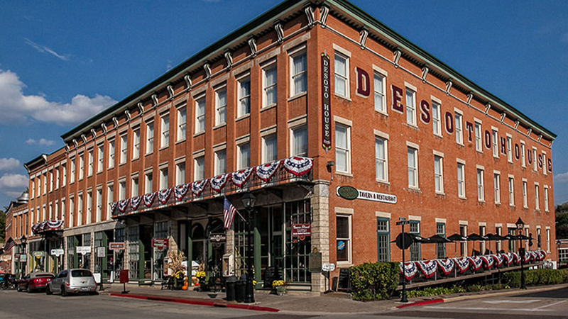 The DeSoto House Hotel is the oldest hotel in Illinois. 