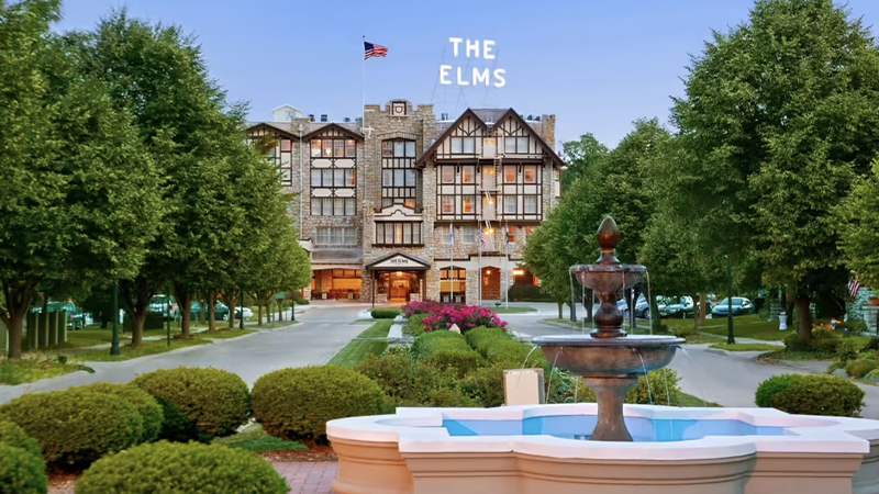 The Elm’s Hotel & Spa is the oldest hotel in Missouri. 