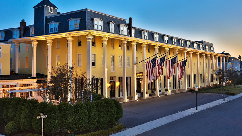 The Congress Hall Hotel is the oldest hotel in New Jersey. 
