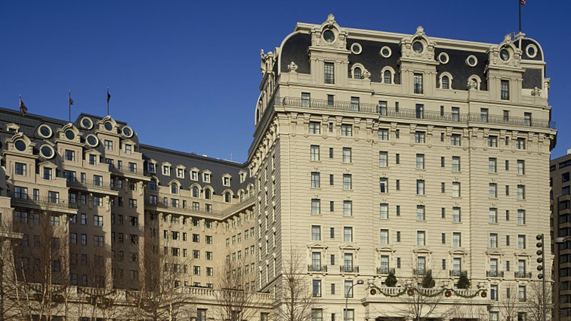 The Willard InterContinental Washington D.C. Hotel is the oldest hotel in Washington D.C. 