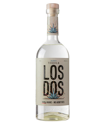 Tequila Los Dos Blanco is one of the best tequilas under $50, according to bartenders. 