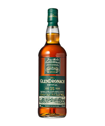 GlenDronach is one of the best Scotches for cocktails, according to bartenders. 