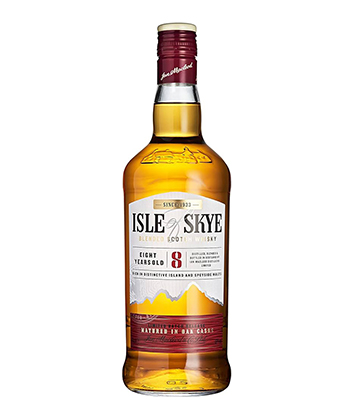 Isle of Skye Blended 8 Year Whisky is one of the best Scotches for cocktails, according to bartenders. 