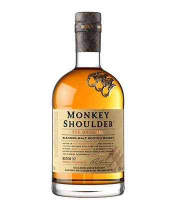 Monkey Shoulder is one of the best Scotches for cocktails, according to bartenders. 