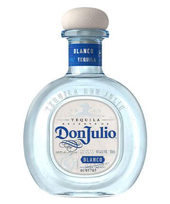 Don Julio Blanco is one of the most underrated tequilas, according to bartenders. 