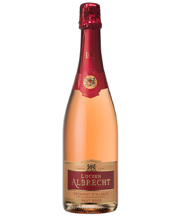 Lucien Albrecht Crémant d'Alsace Brut Rosé is one of the most underrated supermarket wines, according to sommeliers. 