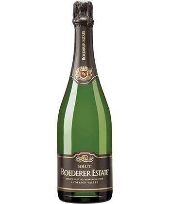 Roederer Estate Anderson Valley Brut NV Sparkling Wine is one of the most underrated supermarket wines, according to sommeliers. 