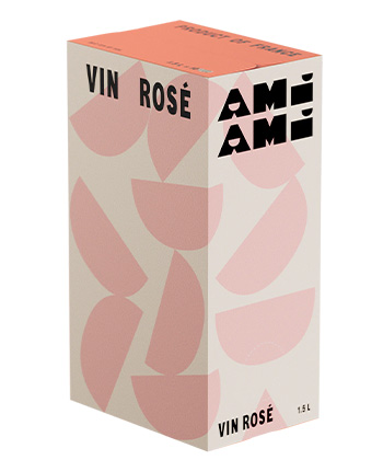 Ami-Ami Vin Rosé is one of the best bargain rosés, according to sommeliers. 