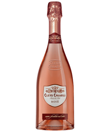 Cleto Chiarli Brut de Noir Rosé is one of the best bargain rosés, according to sommeliers. 