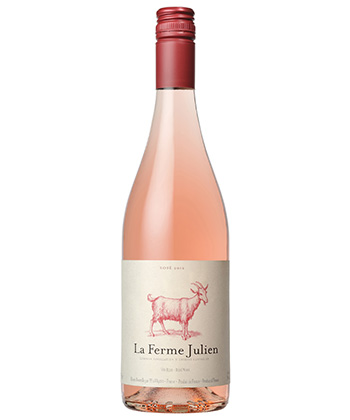 La Ferme Julien Rosé is one of the best bargain rosés, according to sommeliers. 