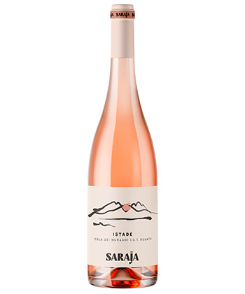 Saraja Istade Isola dei Nuraghi IGT Rosato 2022 is one of the best bargain rosés, according to sommeliers. 