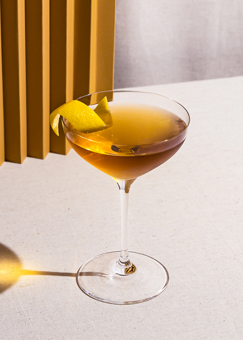 The Bijou is one of the best Chartreuse cocktails. 